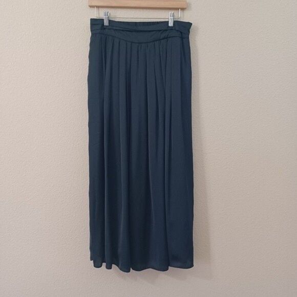 Soft Surrounding Black Pleated Modest Maxi Skirt Medium Petite - Picture 1 of 13